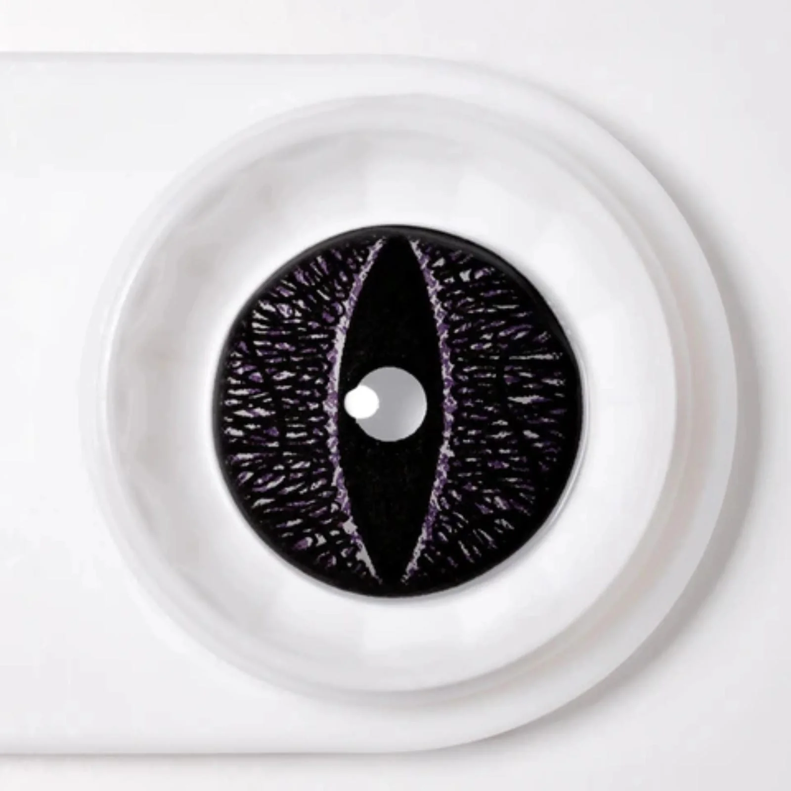 17mm Black Demon Mini Sclera Contacts - Image 3
