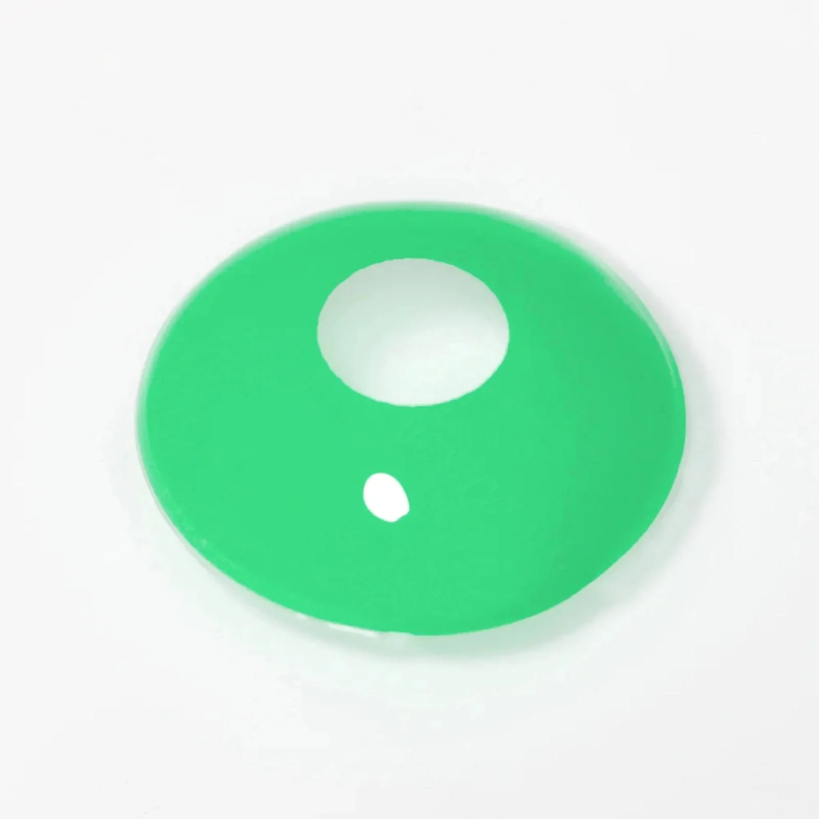 17mm UV Glow Green Mini Sclera Contacts - Image 4