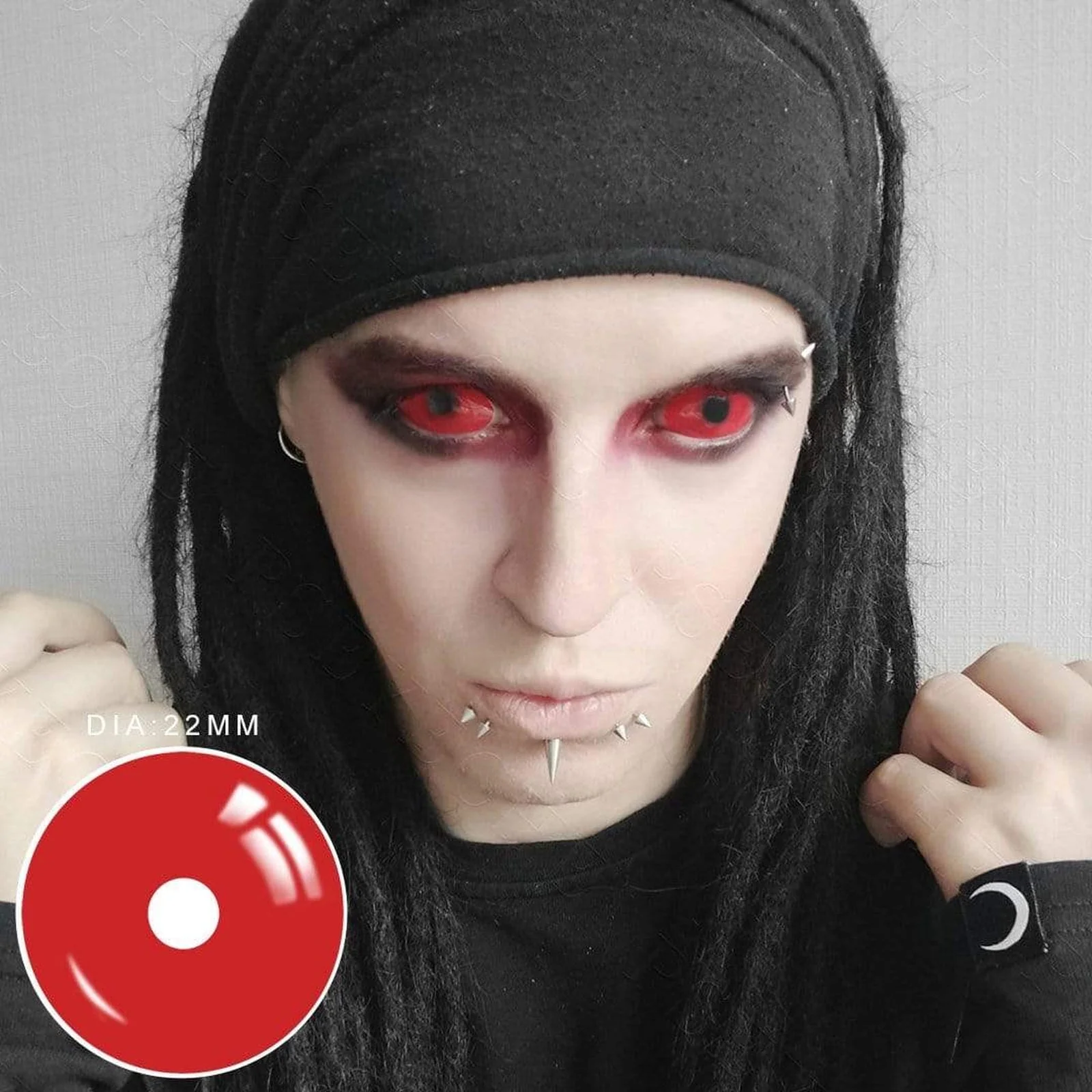 22MM Full Eye Red Sclera - Image 3