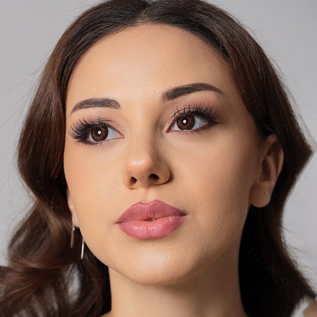 3 Tone Brown coloured Contacts - Image 5