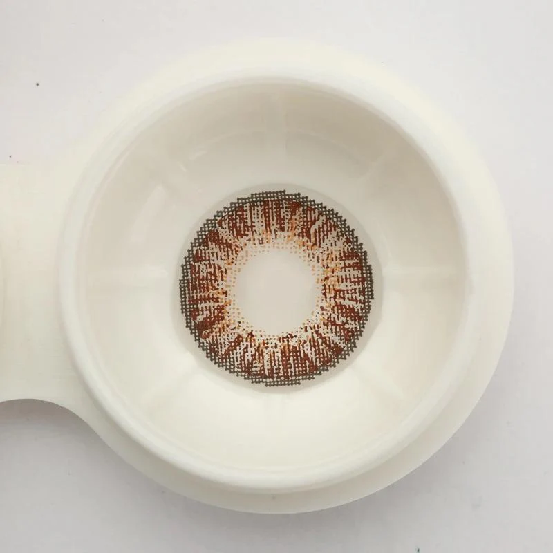 3 Tone Brown coloured Contacts - Image 7