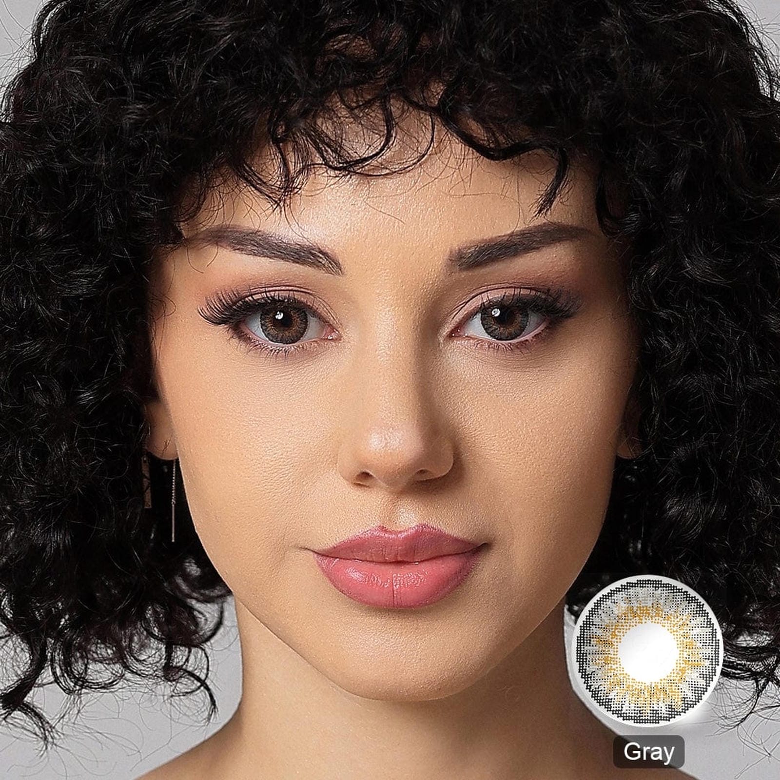 3 Tone Gray Coloured Contacts - Image 3