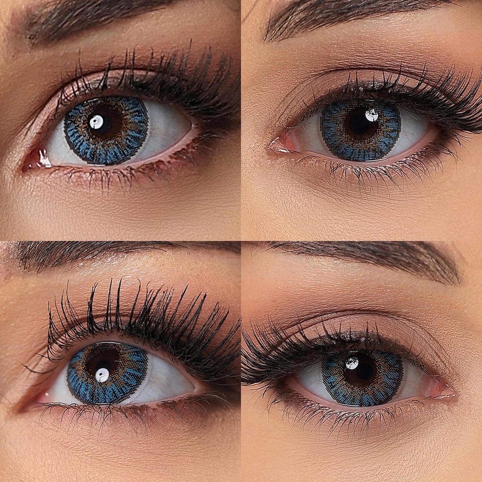 3 Tone True Sapphire Colored Contacts - Image 2
