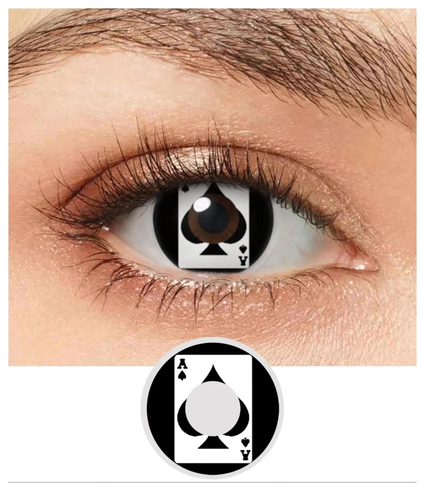 Ace Of Spades Card Contacts