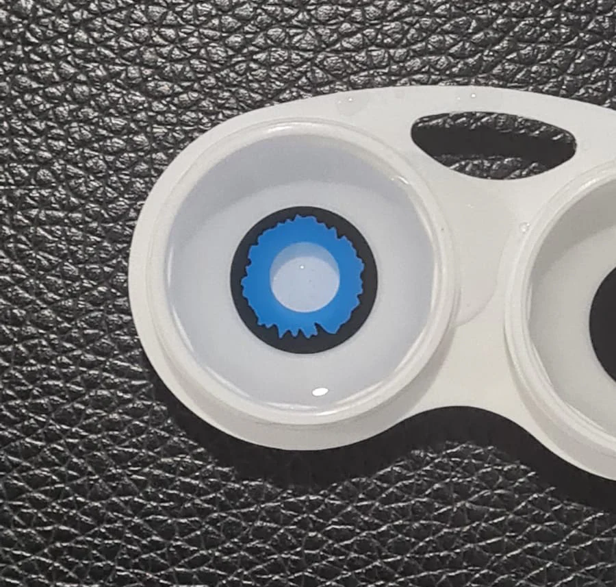 Angelic Blue Contact Lenses - Image 5