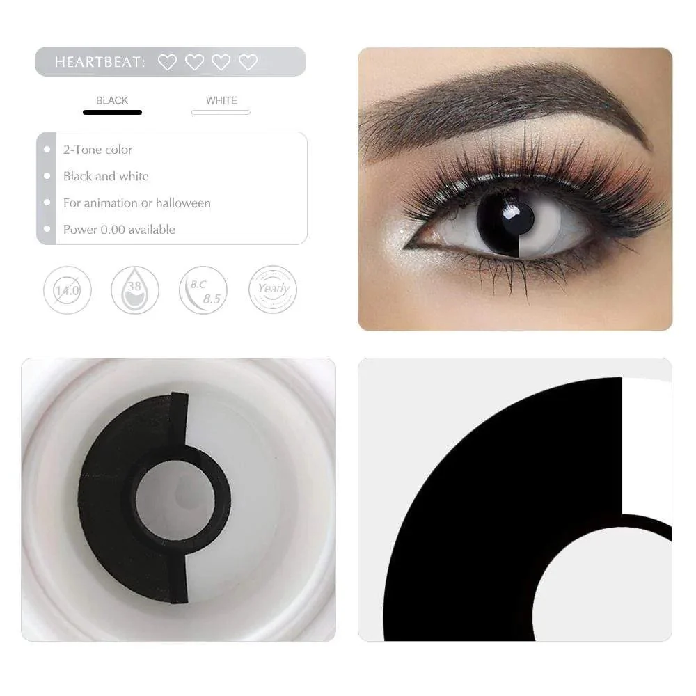 Black And White Halloween Contacts - Image 3