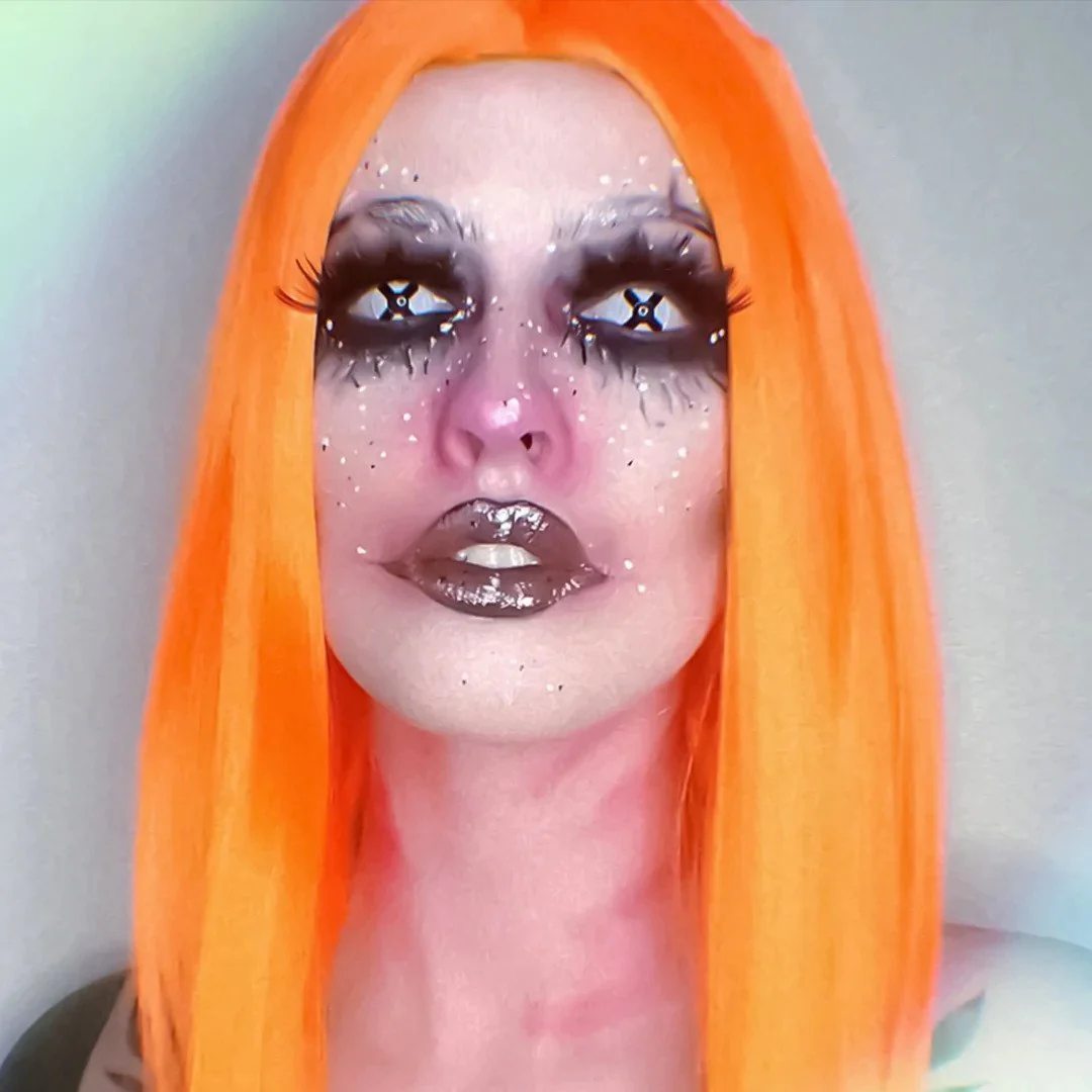 Black And White Cross Cosplay Contacts - Image 3