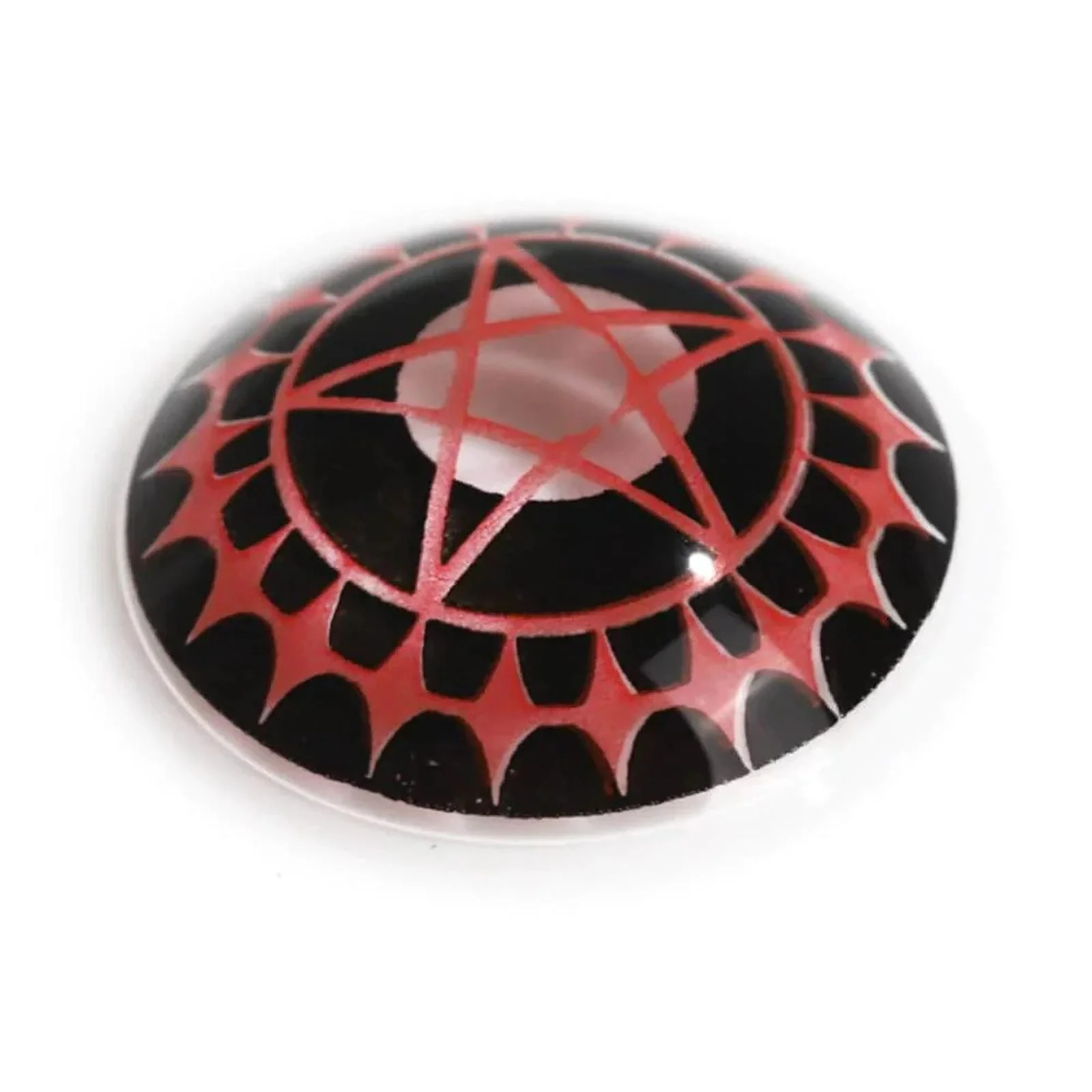 Black Contract Halloween contact lenses - Image 4
