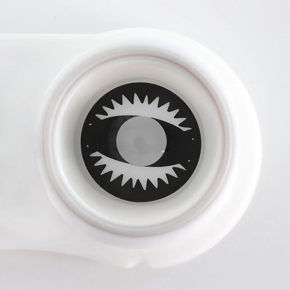 Black Dragon Eye Halloween Contacts - Image 5