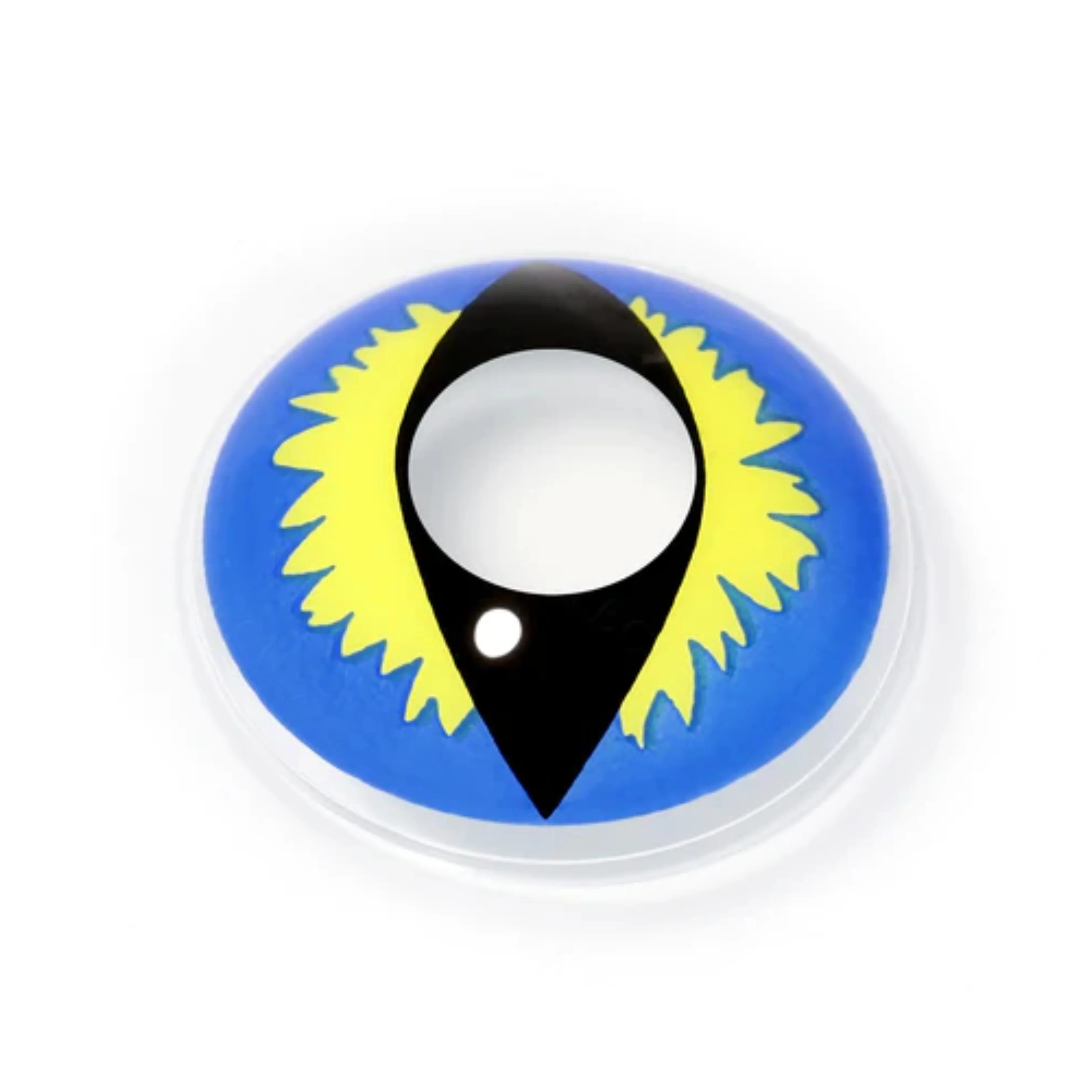 Blue Dragon Eye Halloween Contacts - Image 3