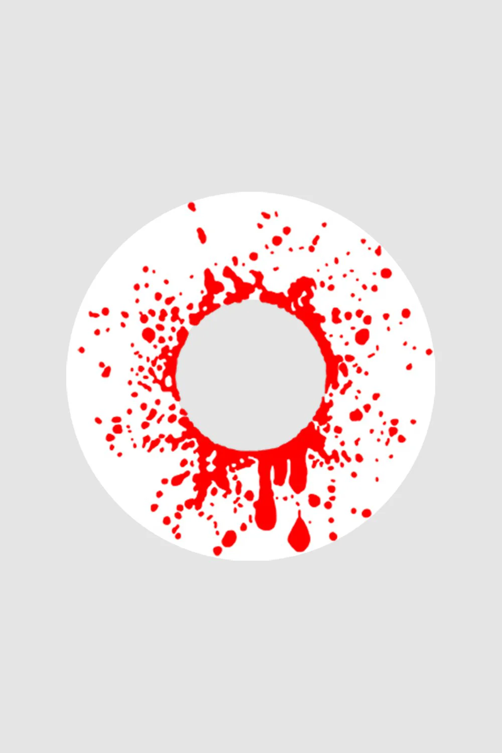 Crazy Blood Splat Halloween Contacts - Image 7