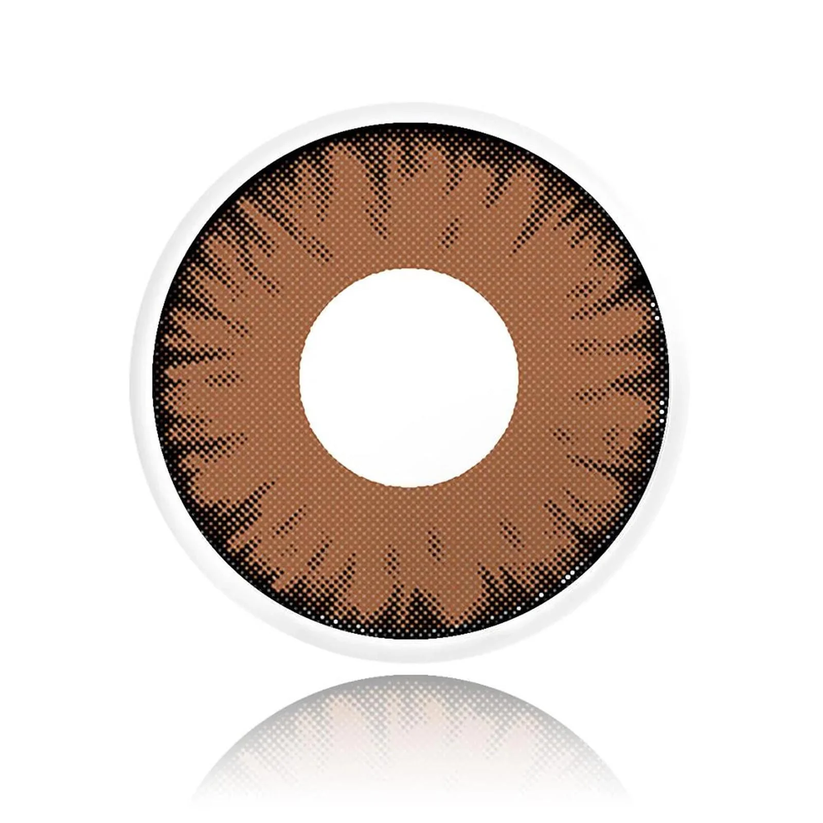 Dark Brown Vampire Halloween Contacts - Image 4