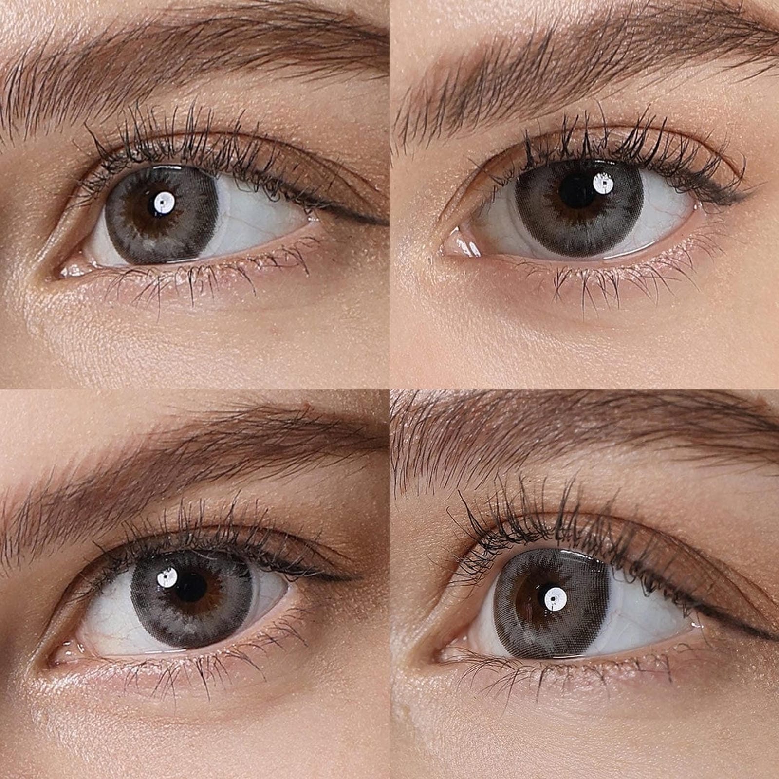 Diamond Glitter Gray Coloured Contacts - Image 2