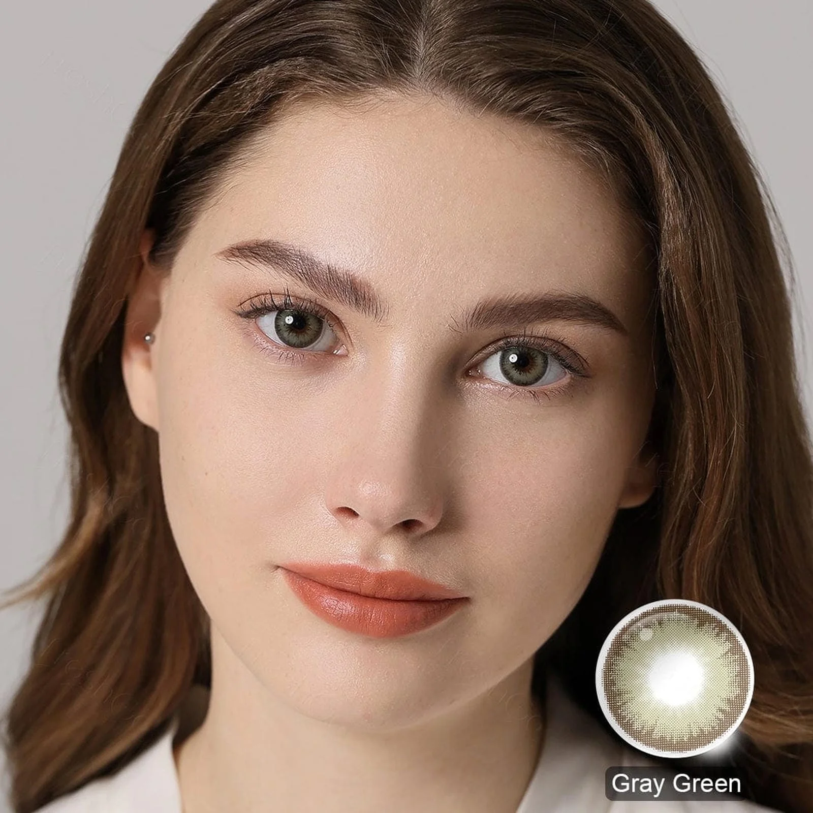 Diamond Gray Green Coloured Contacts - Image 4