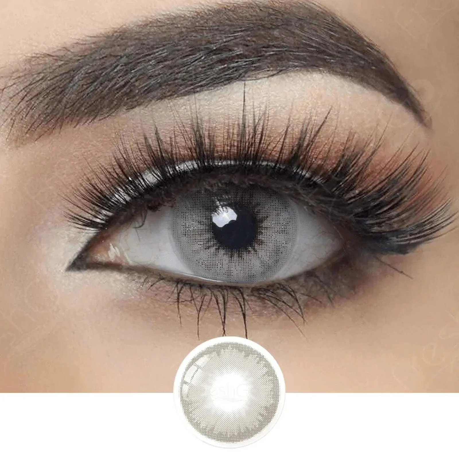 Diamond Gray Shadow Coloured Contacts