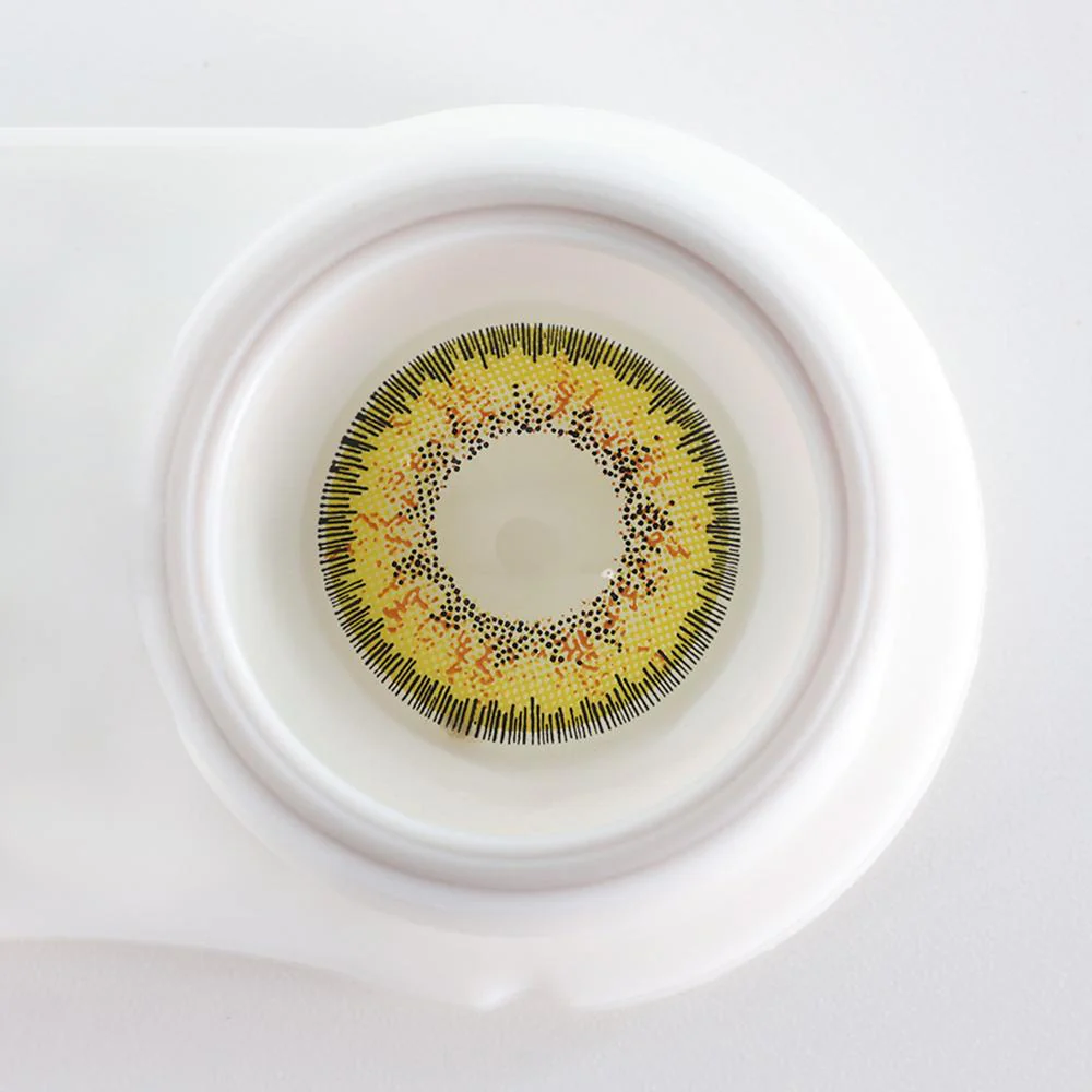 Envy Yellow Halloween Contacts - Image 5