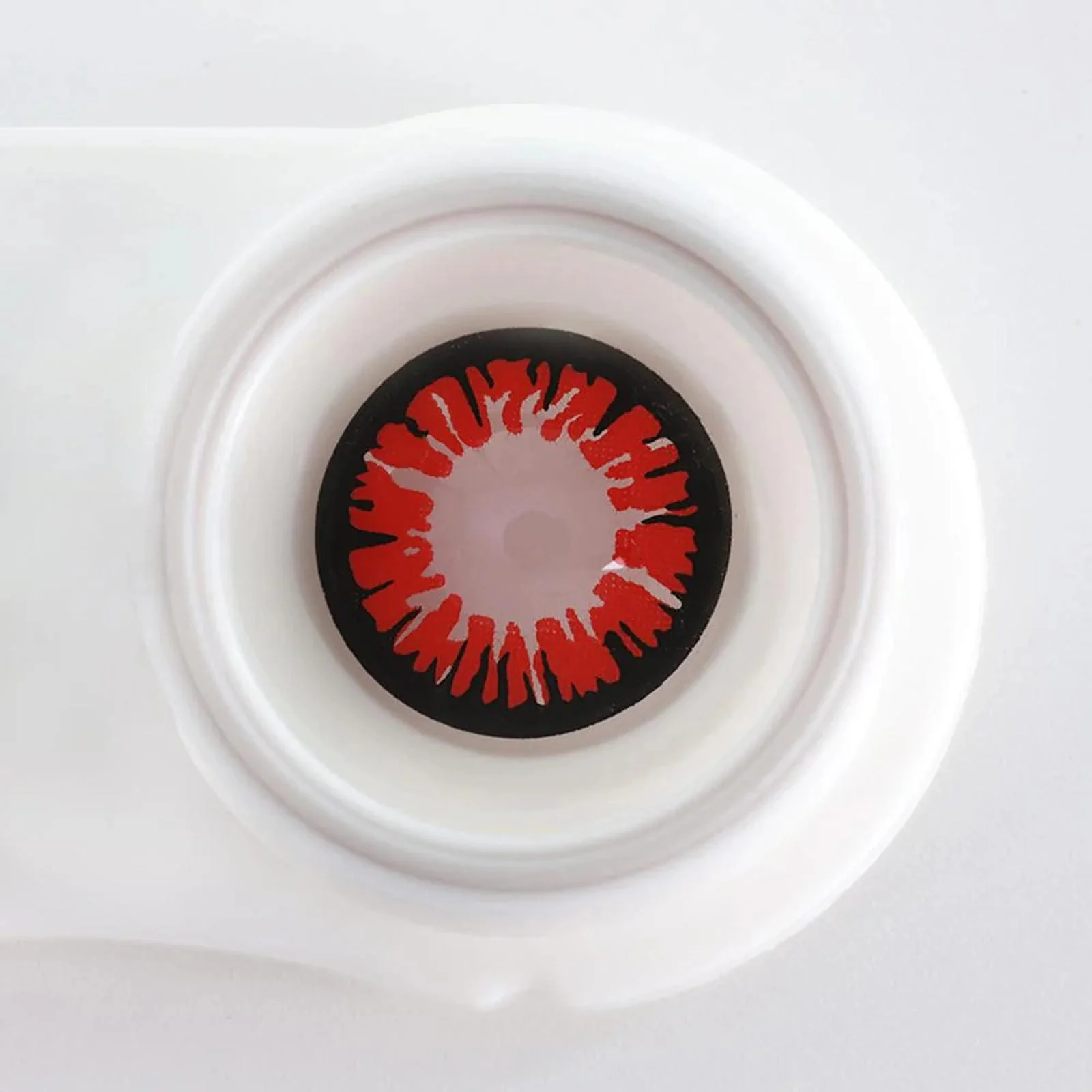 Glamor Red Halloween Contacts - Image 4