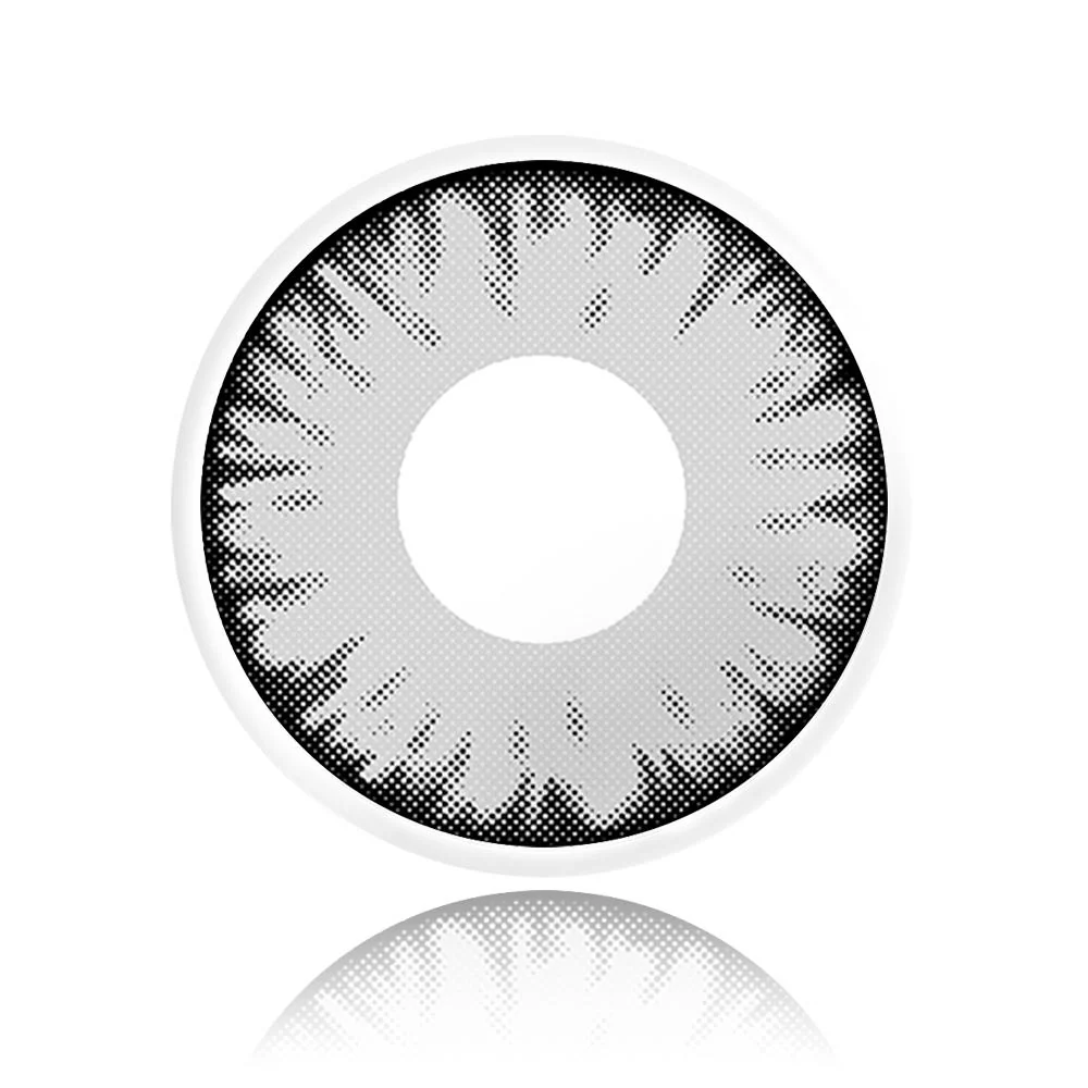 Gray Vampire Halloween Contacts - Image 10