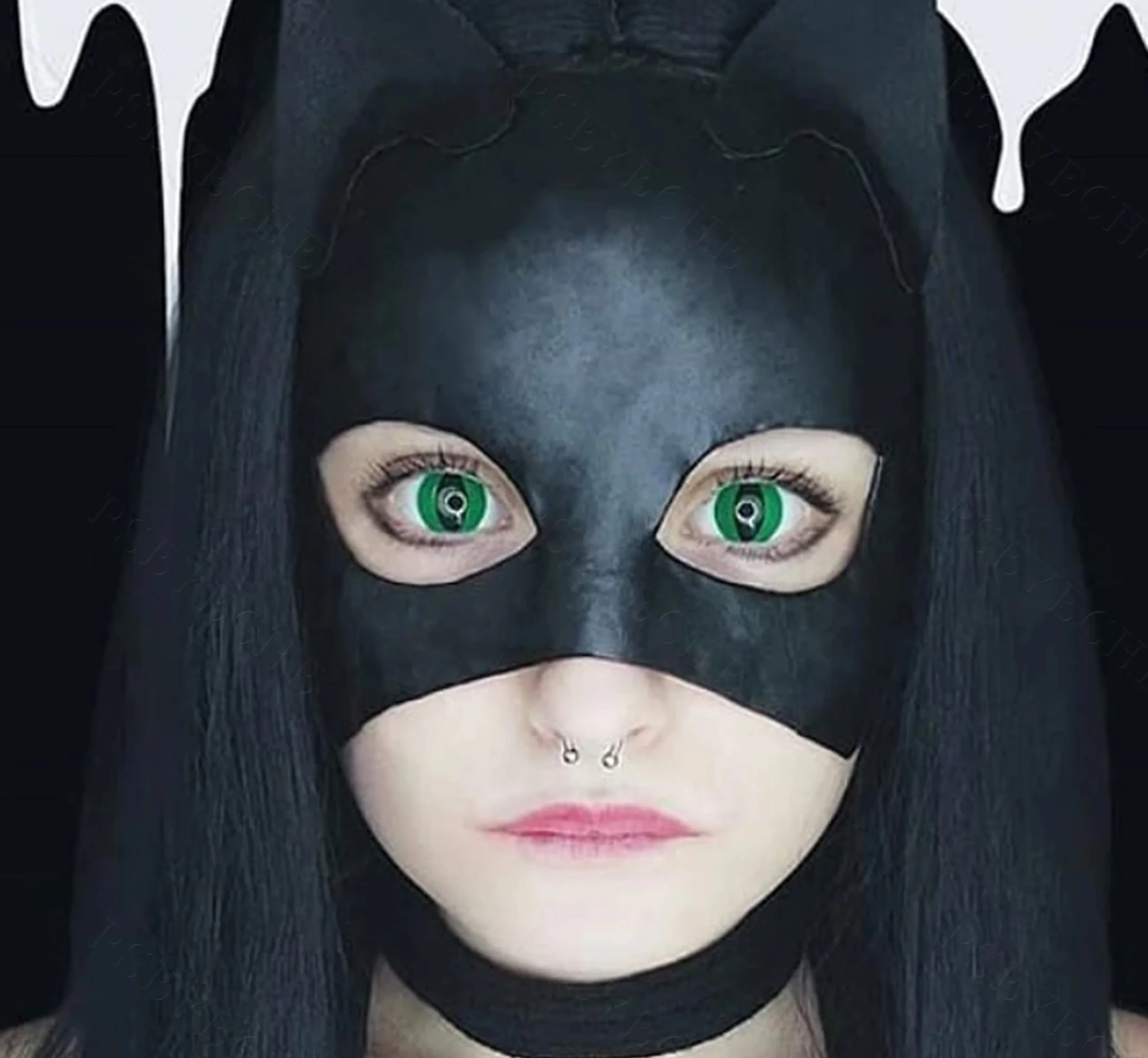 Green Cat Halloween Contacts - Image 10