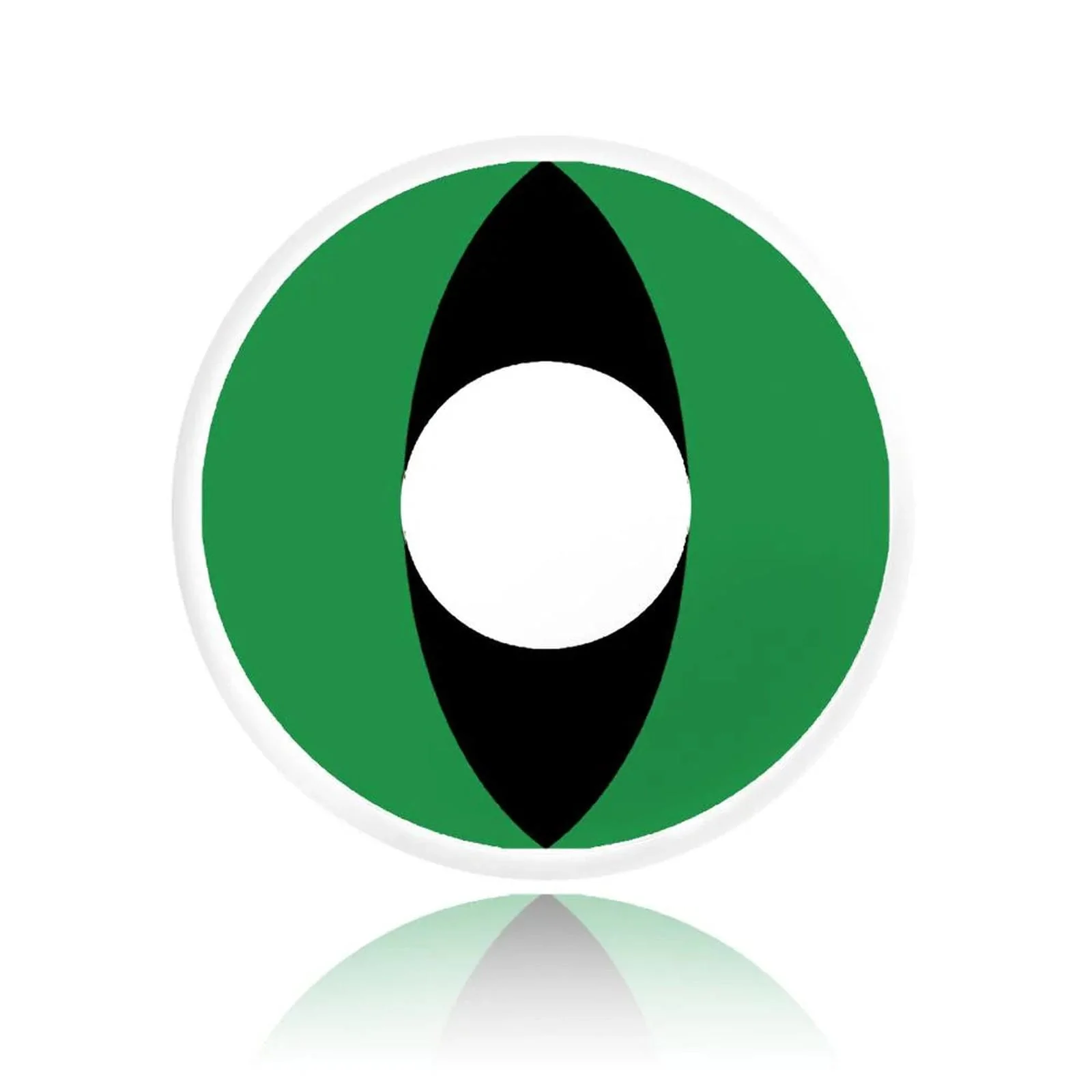 Green Cat Halloween Contacts - Image 6