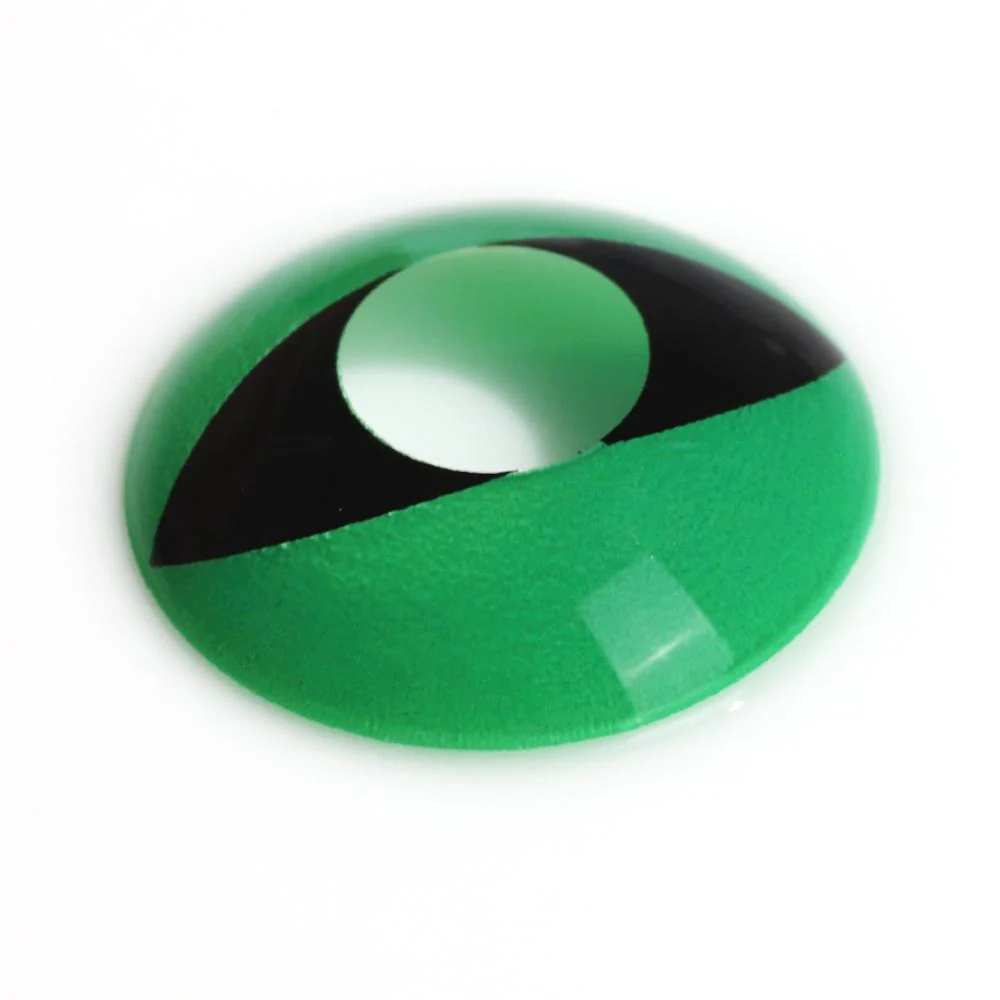 Green Cat Halloween Contacts - Image 7