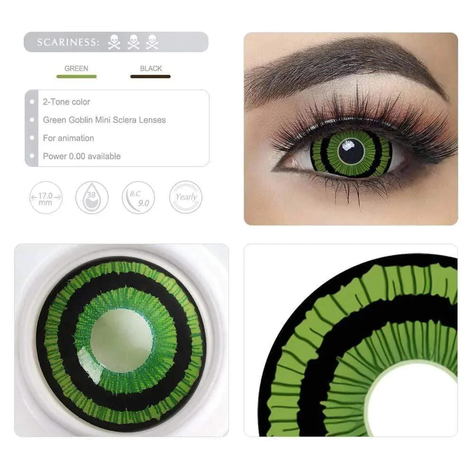 17mm Green Goblin Mini Sclera - Image 9