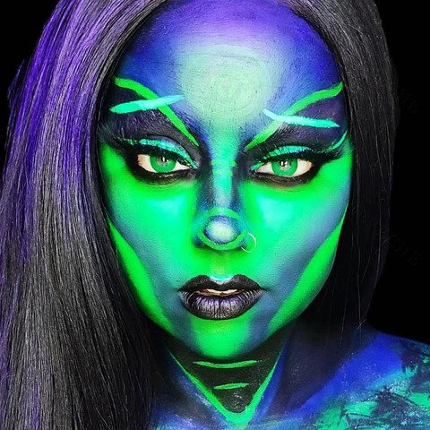 Green Out Halloween Contacts - Image 4