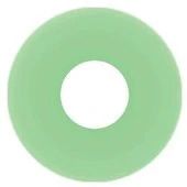 Green UV i-Glow Halloween Coloured Contact Lenses (Neon) - Image 3