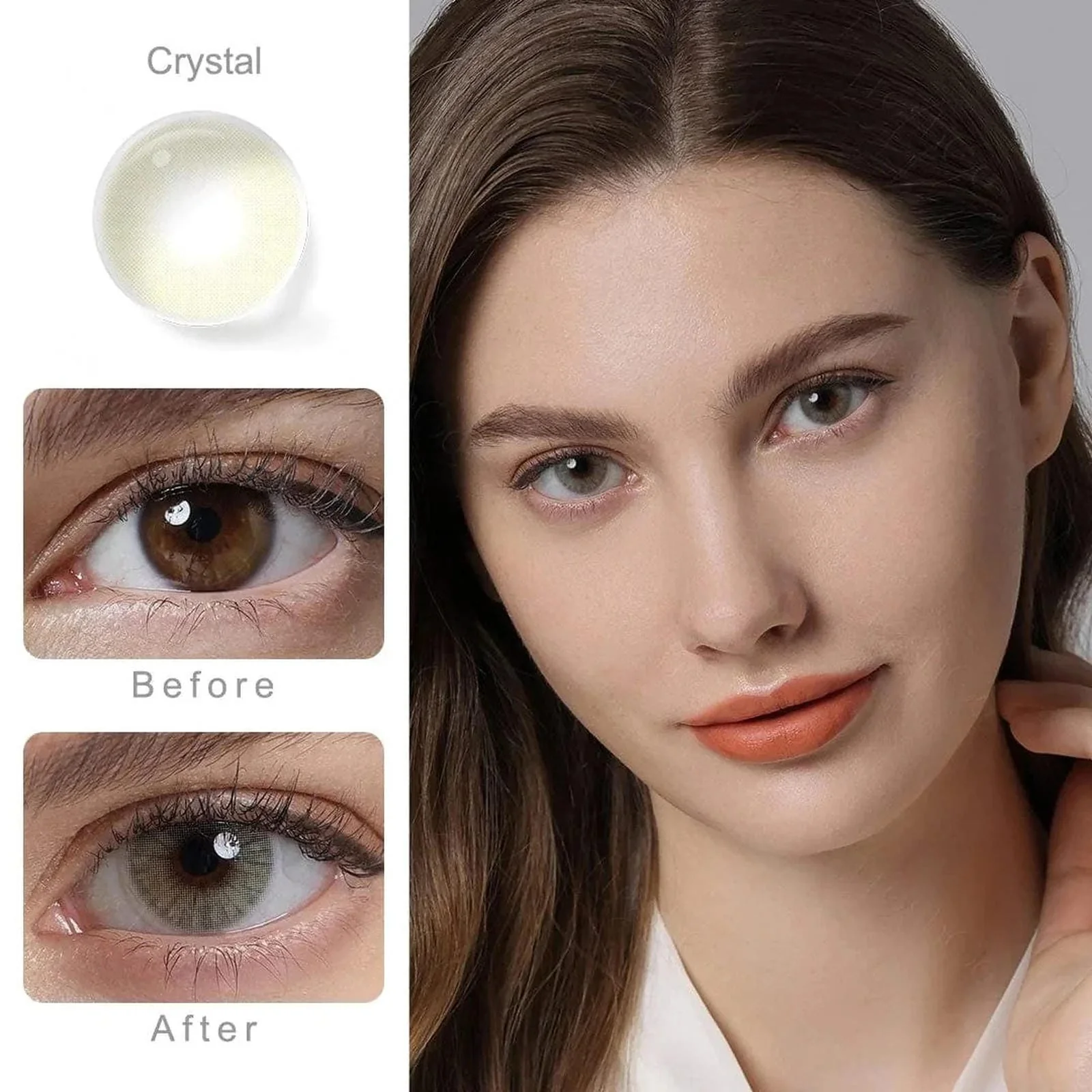 Hidrocor Crystal Yellow Colored Contacts - Image 6