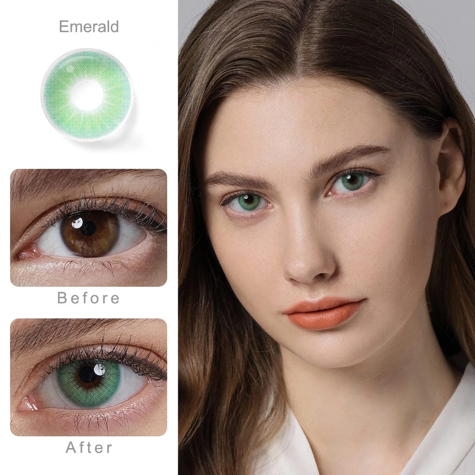 Hidrocor Emerald Green Colored Contacts - Image 7