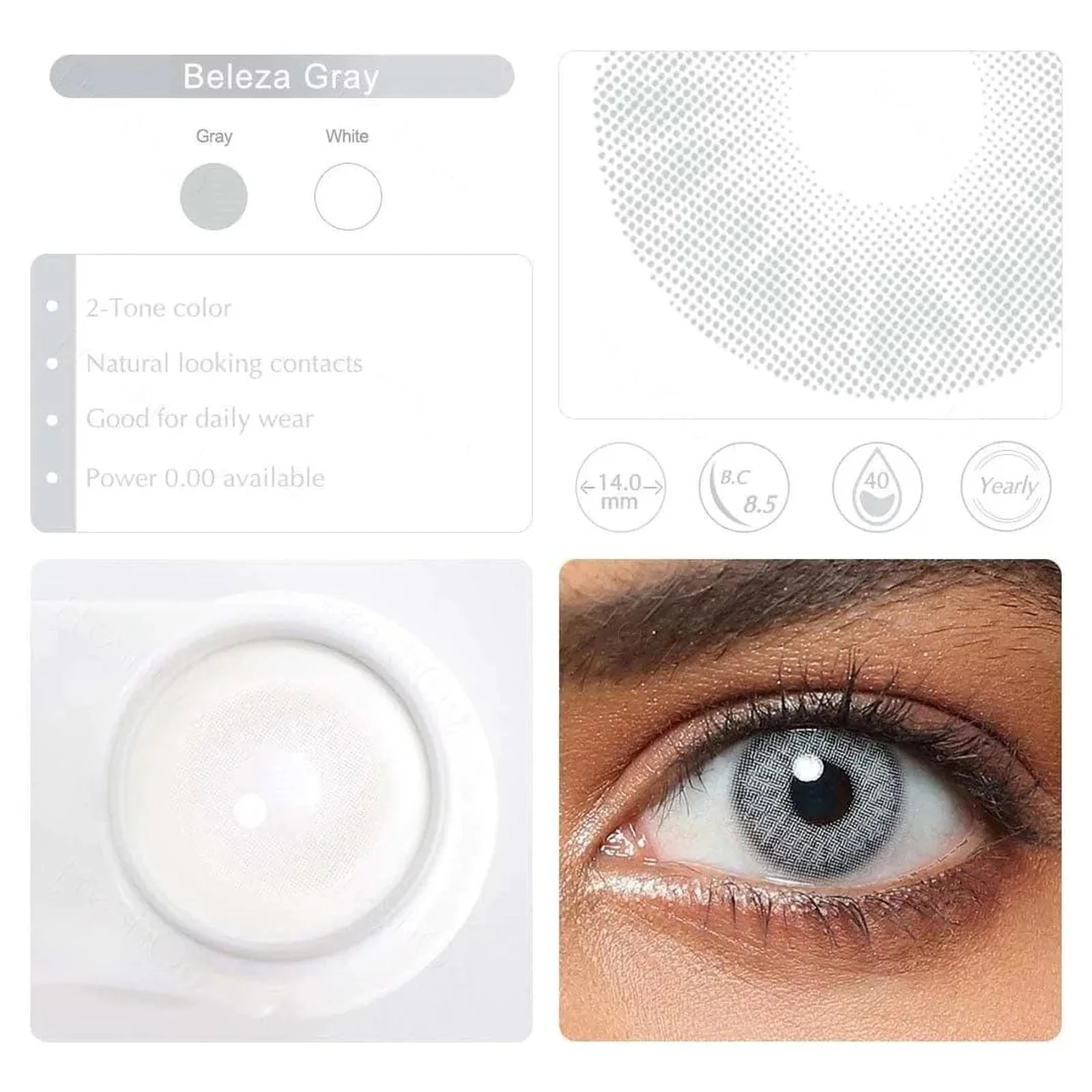 Hidrocor Gen 3 Beleza Gray - Image 8