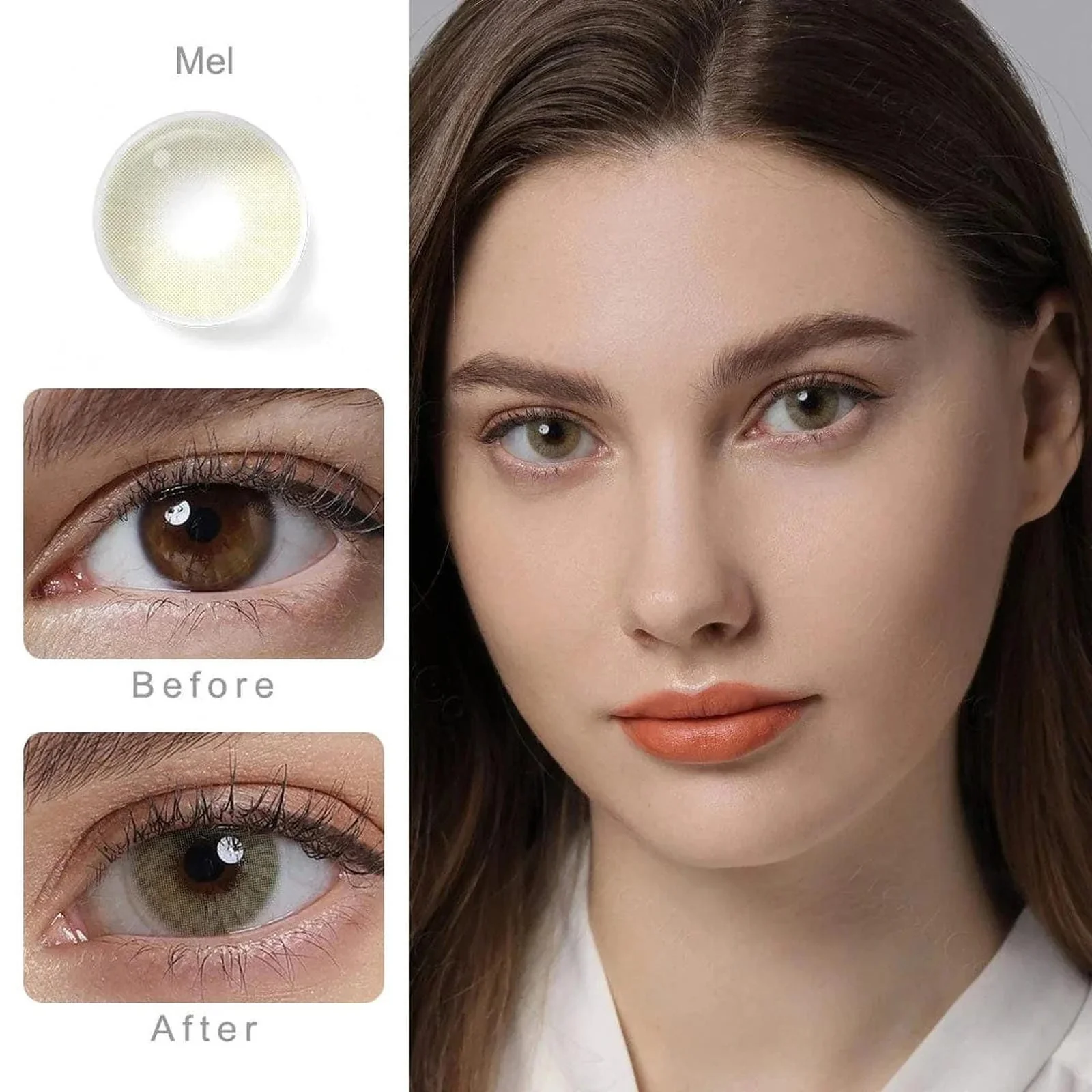 Hidrocor Mel Yellow Colored Contacts - Image 8