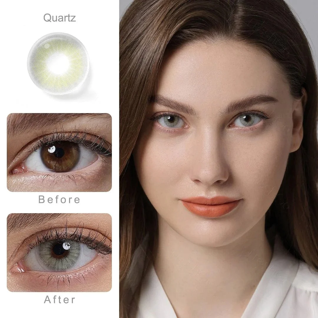 Hidrocor Quartz Gray Colored Contacts - Image 6