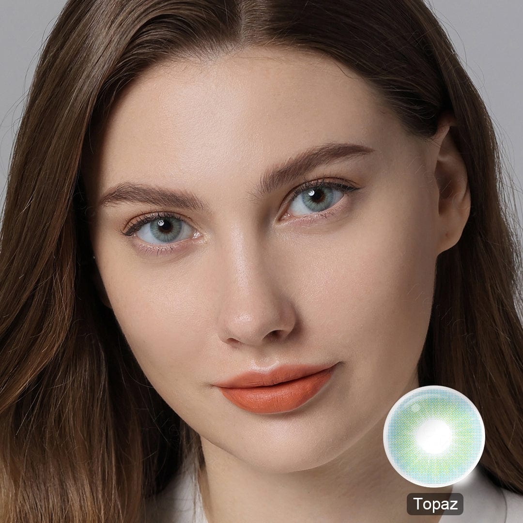 Hidrocor Topaz Blue Coloured Contacts - Image 6