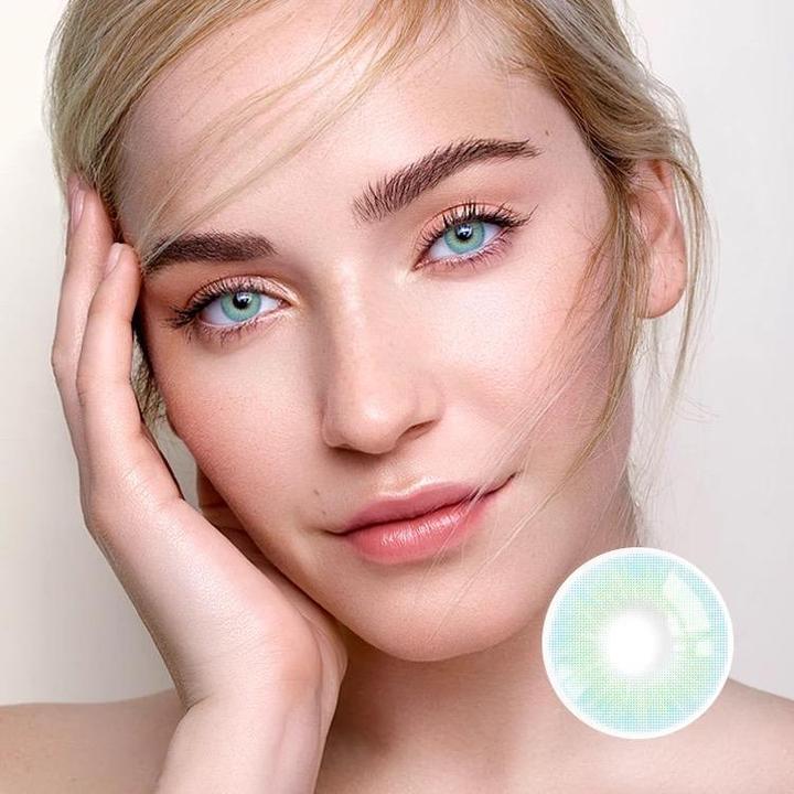 Hidrocor Topaz Blue Coloured Contacts - Image 8