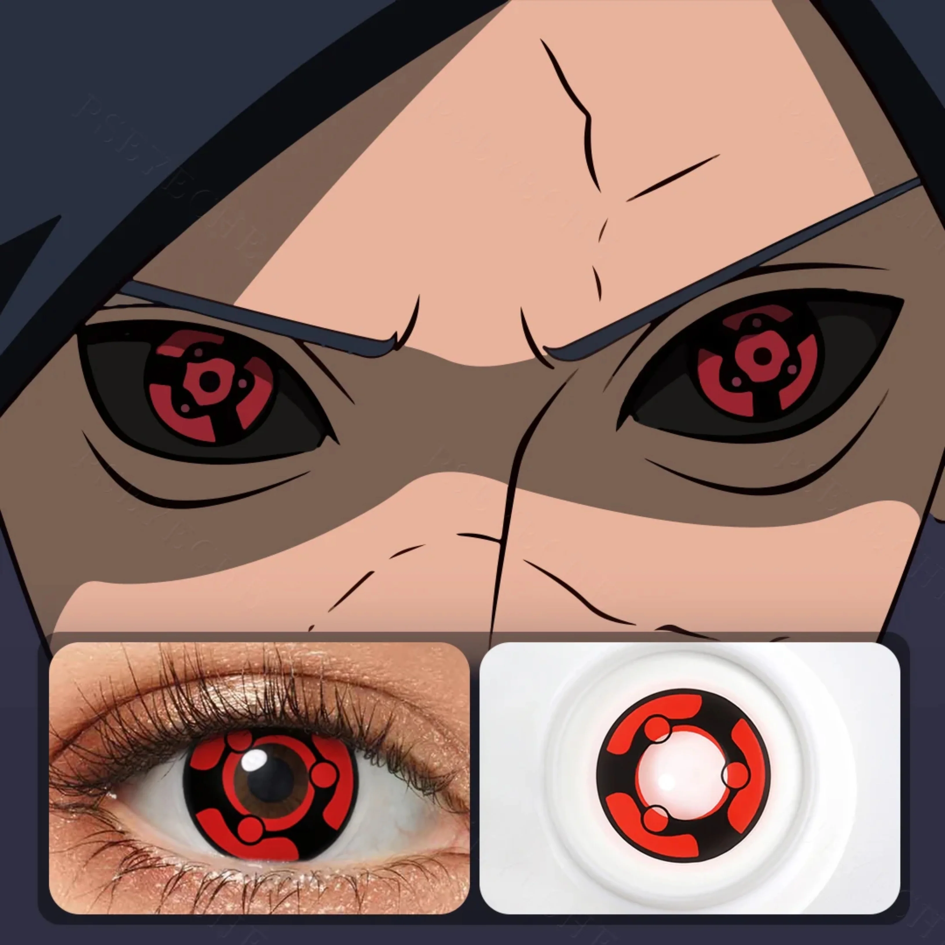 Naruto Madara Cosplay Contacts - Image 2