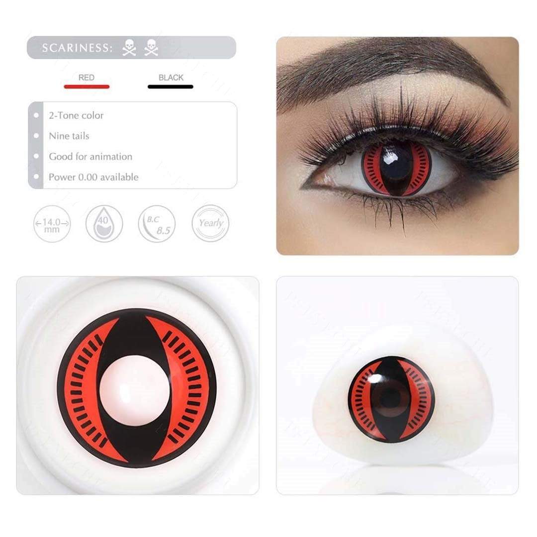 Nine Tails Cosplay Contacts - Image 3