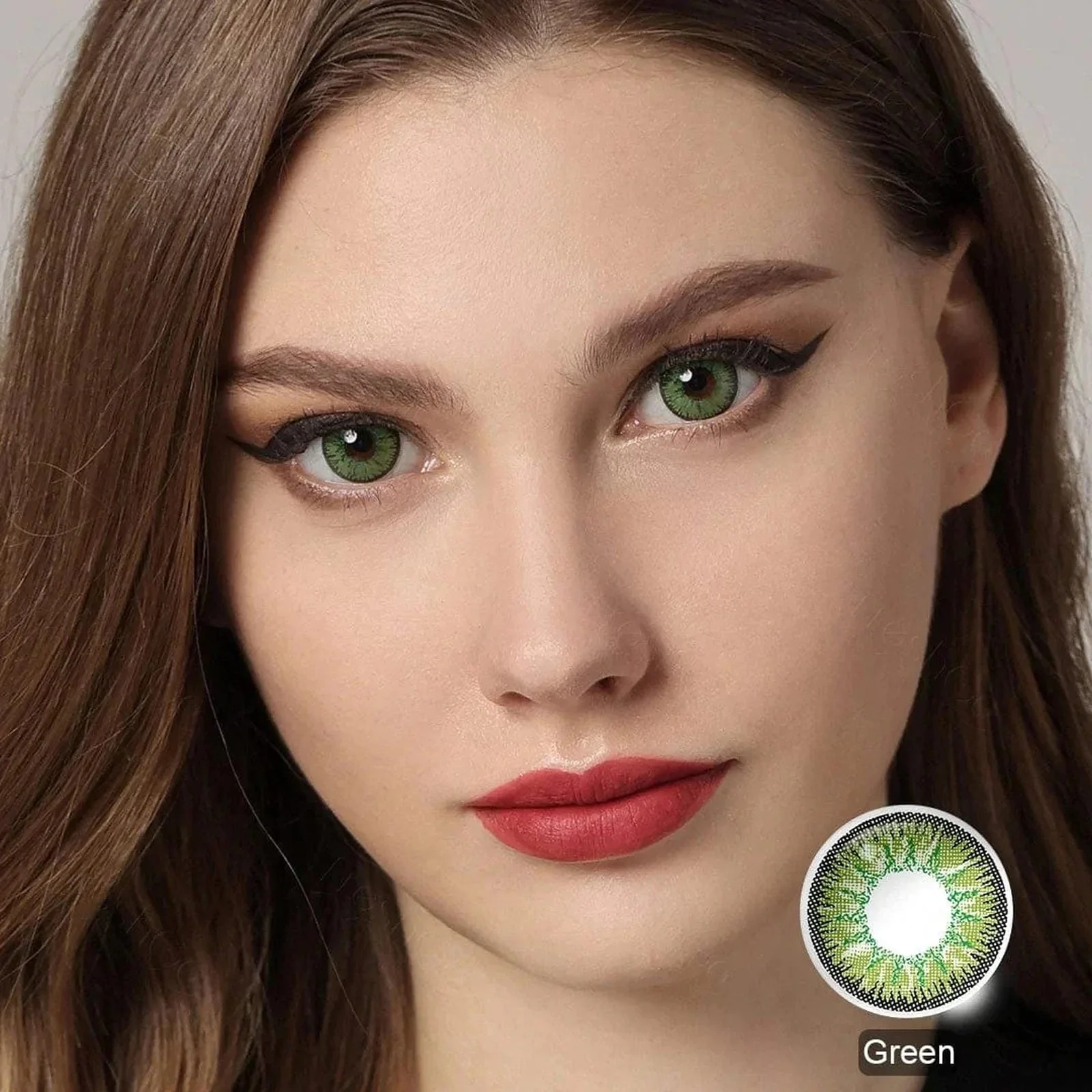 Nonno Forest Green Coloured Contacts - Image 3