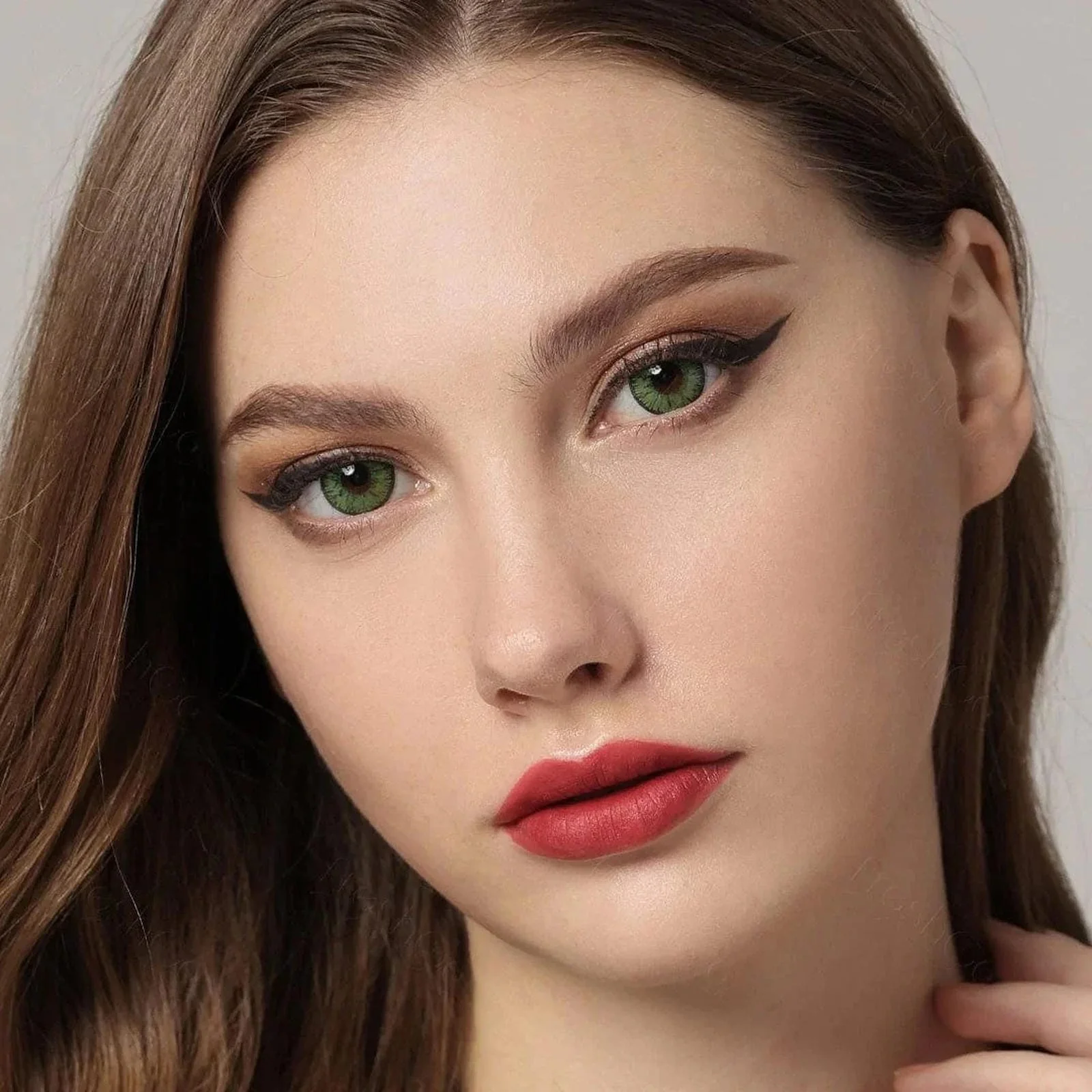 Nonno Forest Green Coloured Contacts - Image 5