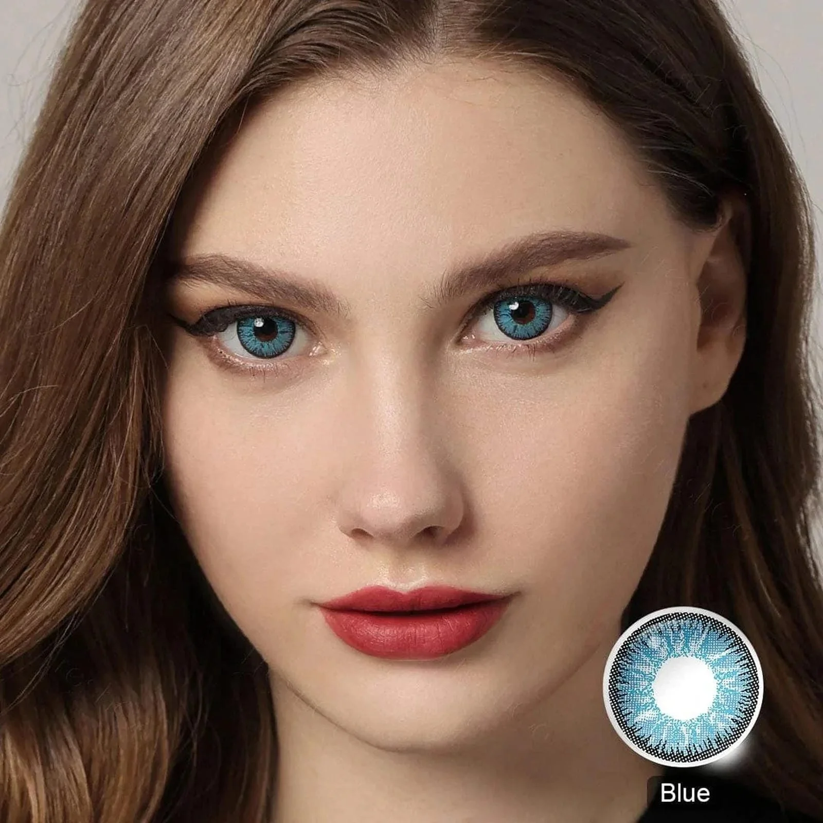 Nonno Polar Blue Coloured Contacts - Image 3