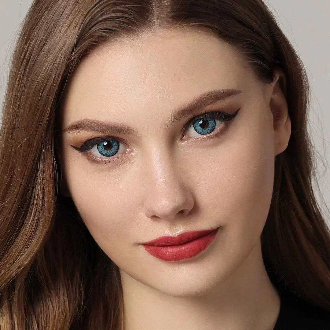 Nonno Polar Blue Coloured Contacts - Image 4