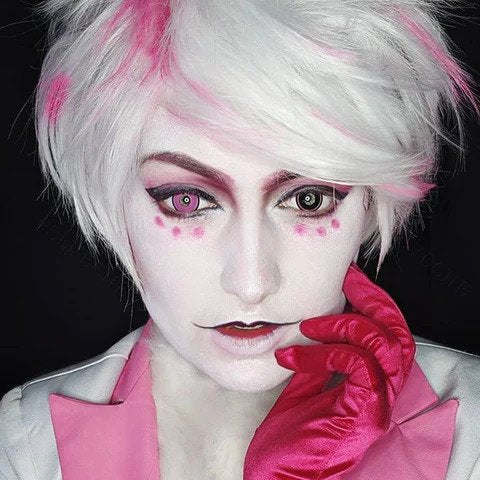Pink Manson Halloween Contacts - Image 7