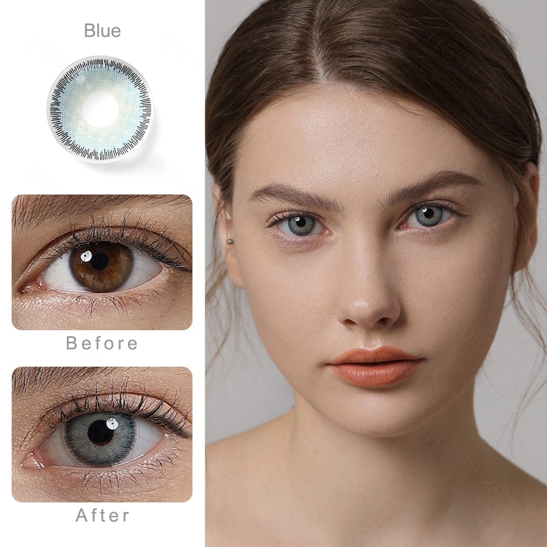 Premium Blue Coloured Contacts - Image 7