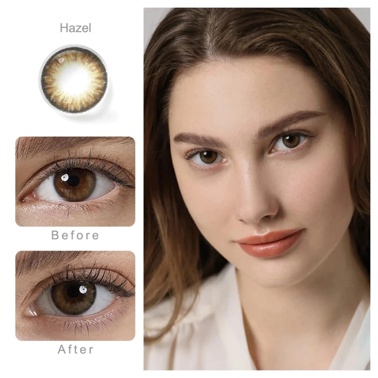 Pro Hazel Freshgo Coloured Contacts - Image 2