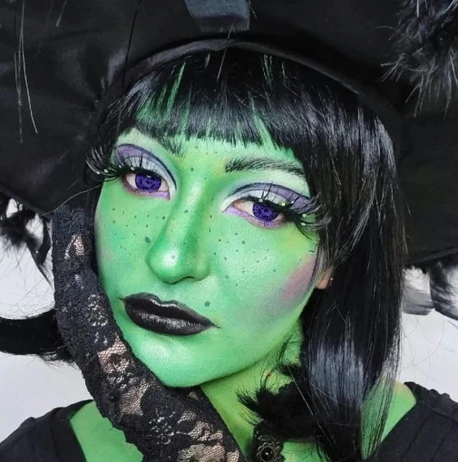 Purple Contract Halloween Cosplay Contacts - Image 7