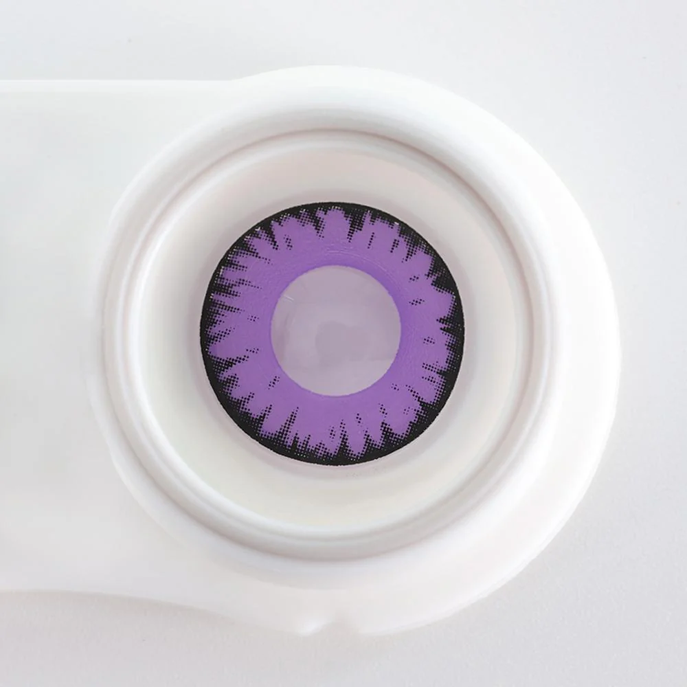 Purple Vampire Halloween Contacts - Image 10