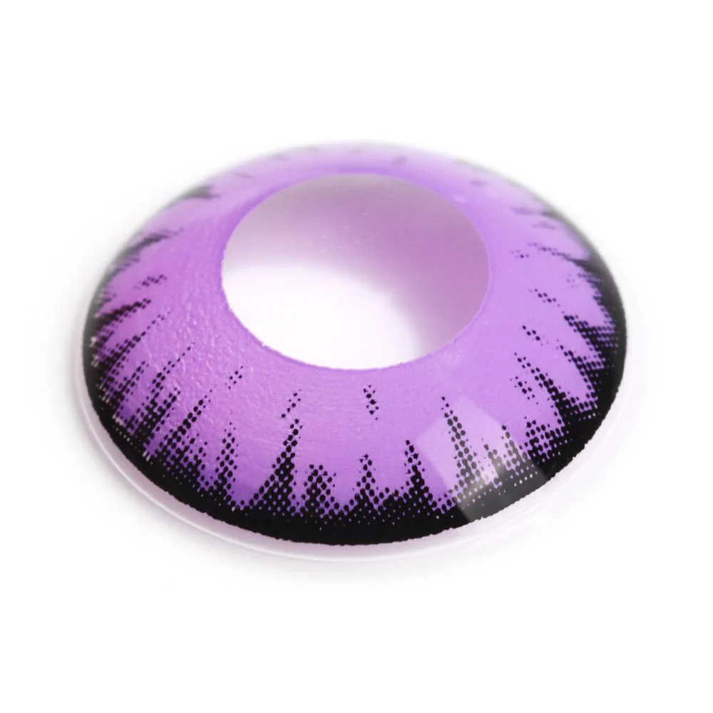 Purple Vampire Halloween Contacts - Image 11
