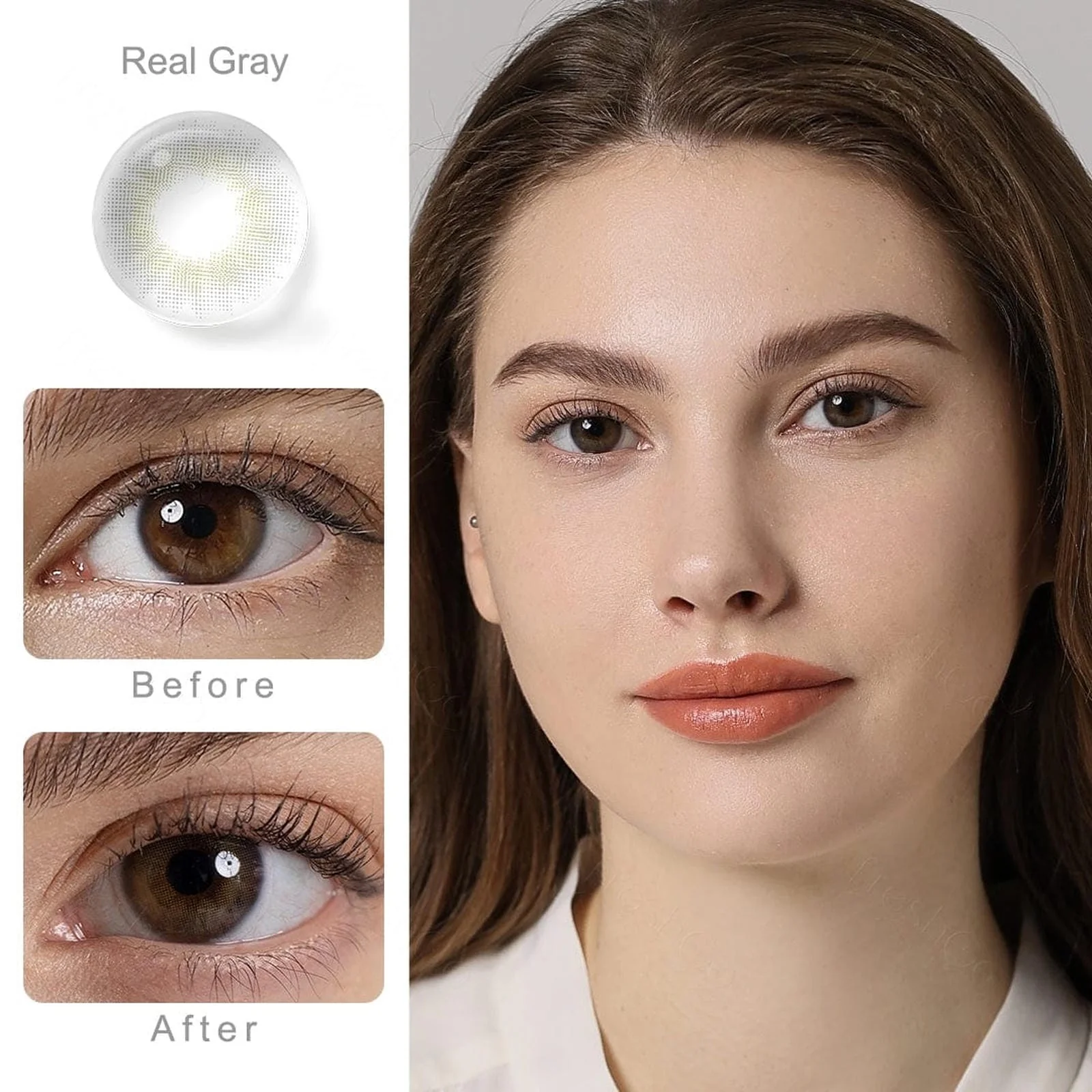 Spanish Real Gray Coloured Contacts - Image 6