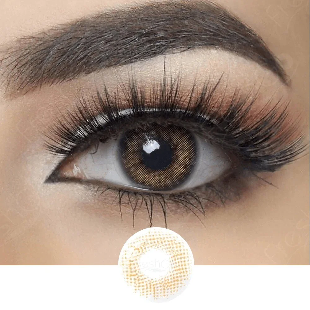Spanish Real Hazel Coloured Contacts