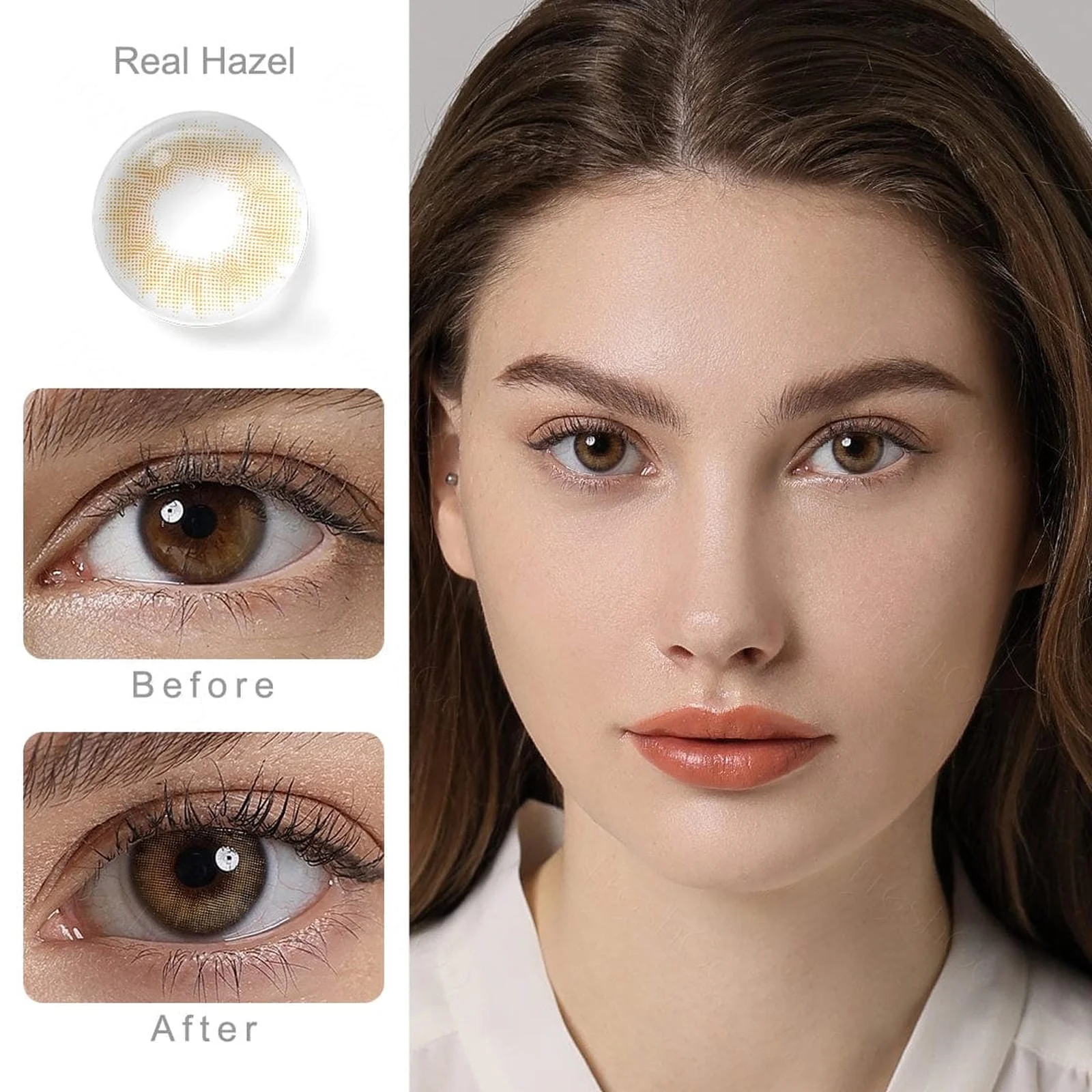 Spanish Real Hazel Coloured Contacts - Image 6